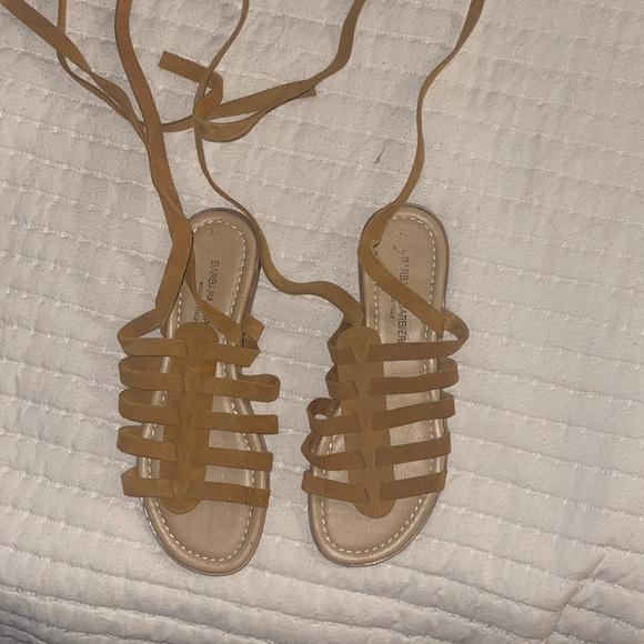 Barbara Barbieri Leather Sandals - Picture 1 of 5